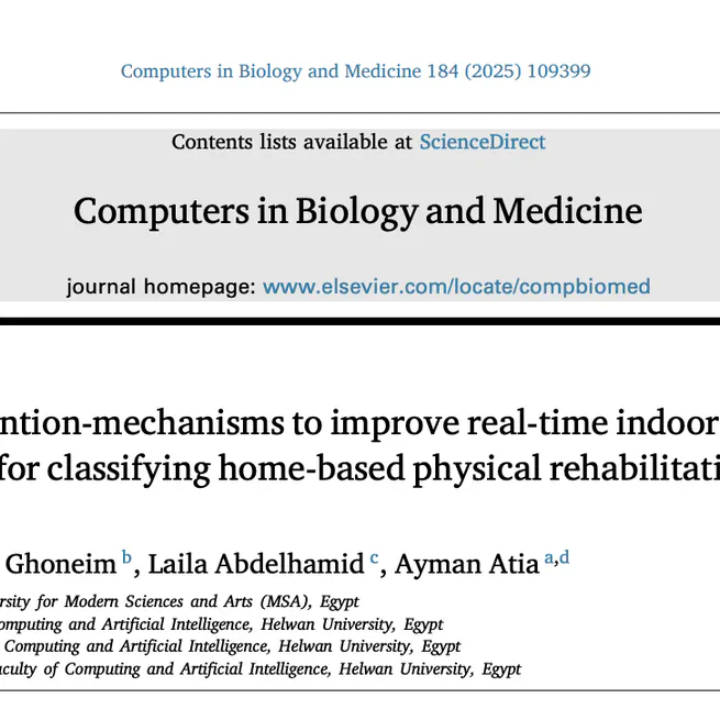 Fusing CNNs and Attention-Mechanisms to Improve Real-Time Indoor Human Activity Recognition for Classifying Home-based Physical Rehabilitation Exercises