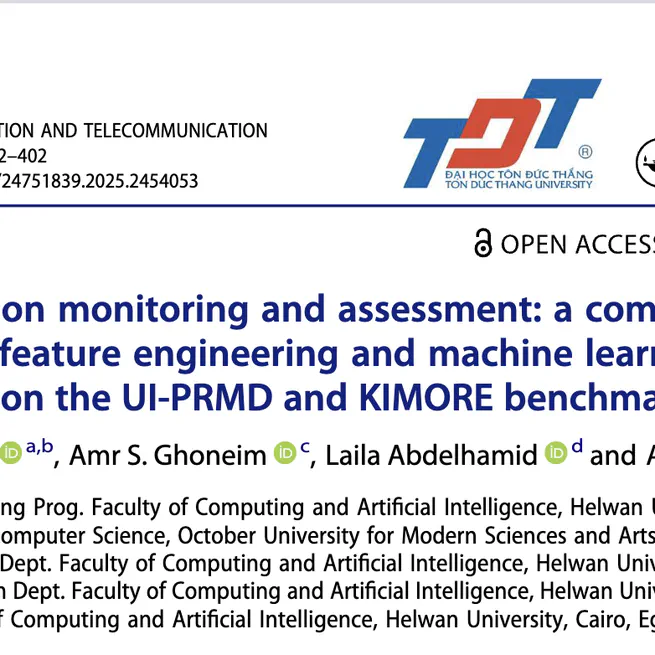 Rehabilitation monitoring and assessment: a comparative analysis of feature engineering and machine learning algorithms on the UI-PRMD and KIMORE benchmark datasets